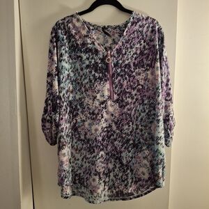 Cathy Floral Print Women's Top